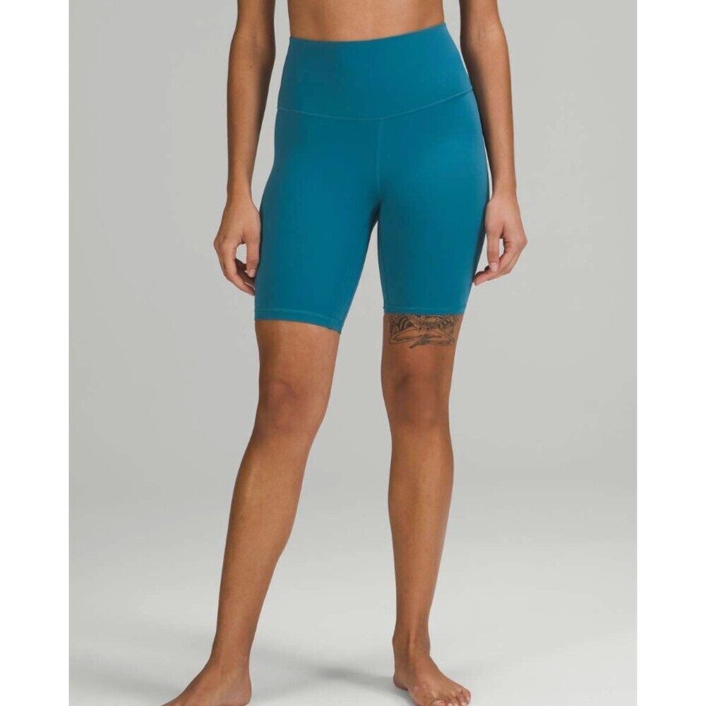 Lululemon Align High-Rise Short 8" Capture Blue Size 4
